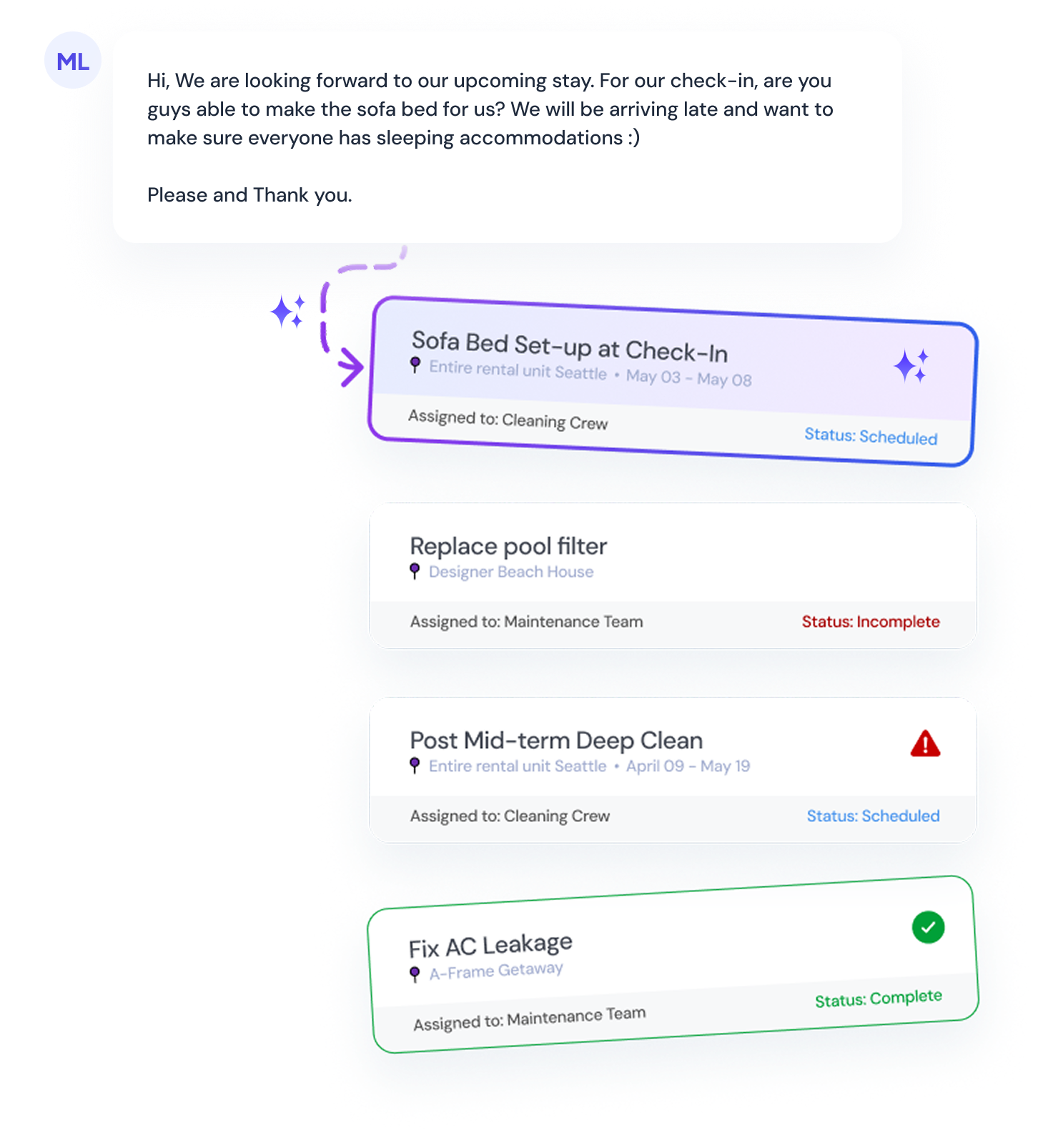 Staypass Automated Task Creation